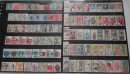 Tchécoslovaquie ( 357 Timbres ) - OBLITERE - Collections, Lots & Séries