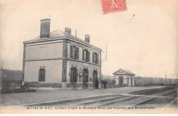 78 - BEYNES - SAN45321 - La Gare - Ligne De Mantes à Paris, Aux Invalides Et à Montparnasse - Beynes