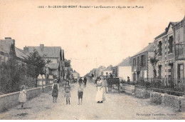 85 - ST JEAN DE MONT - SAN45373 - Les Chalets Et L'Allée De La Plage - Saint Jean De Monts