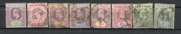 NIGERIA DE NORD : Yv. N° 19 à 26 Fil CA Multiple *, (o) 1/2p à 2s6p  Edouard VII Cote  Environ 165 Euro BE R 2 Scans - Nigeria (...-1960)