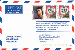 Yemen Air Mail Cover Sent To Germany - Yémen