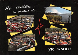 57 .n° Kri10925 . Vic Sur Seille   .multivue  .n°   . Edition Lapie  .sm 10X15 Cm . - Vic Sur Seille