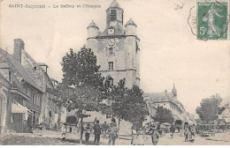 80 - SAINT RIQUIER - SAN57480 - Le Beffroy Et L'Hospice - En L'état - Saint Riquier