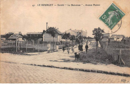 93 - LE BOURGET - SAN57581 - Société "La Bienvenue" - Avenue Pasteur - Le Bourget