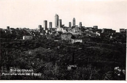 Italie - N°84520 - SIENA - S. Gimignano - Panorama Visto Dal Poggio - Carte Photo - Siena