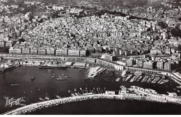 ALGERIE - SAN53854 - Alger - Vue Aérienne - L'avant Port - La Place Du Gouvernement Et La Casbah - Algerien