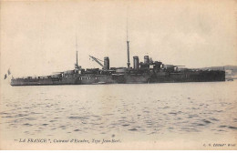 BATEAUX - SAN54005 - La France, Cuirassé D'Escadre Type "Jean Bart" - Steamers