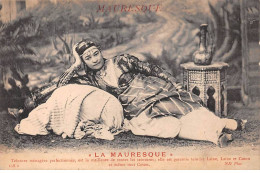 PUBLICITE - SAN54046 - "La Mauresque" - Teinture Ménagère Perfectionnée, Est La Meilleure De Toutes Les Teintures - Publicidad