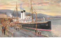 BATEAUX - SAN50949 - Departure Of The "Queen" - Dover - Paquebote