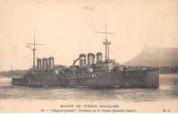 BATEAUX - SAN50958 - Marine De Guerre Française - "Edgard Quinet" - Croiseur De 1re Classe - Escadre Légère - Steamers