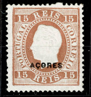 Açores, 1882, # 37d Dent. 13 1/2, MH - Açores