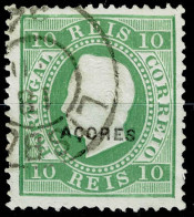 Açores, 1882, # 37b Dent. 13 1/2, Used - Açores