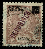 Angola, 1912, # 117d, Used - Angola