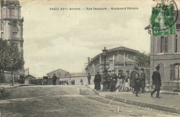 PARIS XVIIr Rue Saussure Boulevard Péreire Animée RV - Arrondissement: 17