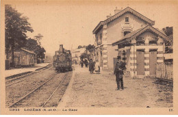 91 - LOZERE - SAN49629 - La Gare - Train - Autres & Non Classés