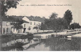 55 - LIGNY EN BARROIS - SAN47579 - Ecluse Et Pont Du Canal - Rue St Dizier - Ligny En Barrois