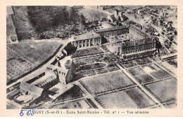 91 - IGNY - SAN47991 - Ecole Saint Nicolas - Vue Aérienne - Igny