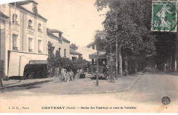 92 - CHATENAY - SAN48070 - Station Des Tramways Et Route De Versailles - Chatenay Malabry