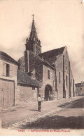 95 - CERGY - SAN48091 - L'Eglise Et Entrée Du Vieux Prieuré - Cergy Pontoise