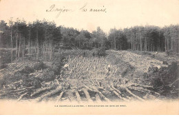 77 - LA CHAPELLE LA REINE - SAN57266 - Exploitation De Bois De Mine - La Chapelle La Reine