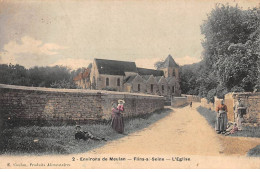 78 - FLINS S/SEINE - SAN57372 - Environs De Meulan - L'Eglise - Flins Sur Seine