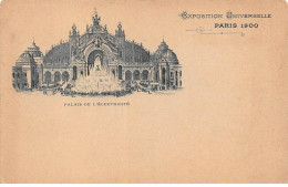 75 - PARIS - SAN53231 - Exposition Universelle Paris 1900 - Palais De L'Electricité - Oratoire "Bénédictine" -Carte Pub - Expositions
