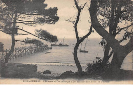 85 - NOIRMOUTIERS - SAN50836 - L'Estacade Où L'on Embarque Et Qui Débouche Dans Le Bois De La Chaize - Noirmoutier