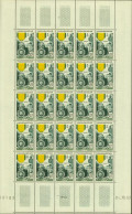 Madagascar 1952- Colonie Française - Timbres Neufs. Yvert Nr.: 321. Feuille De 25 Avec Coin Daté.. (EB) AR-02354 - Unused Stamps