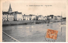 85 - SAINT GILLES CROIX DE VIE - SAN50833 - Vue Du Port - Saint Gilles Croix De Vie