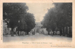 89 - TANLAY- SAN50876 - Allée Et Entrée Du Château - 1902 - Tanlay