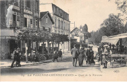 94 - LA VARENNE CHENNEVIERES - SAN50926 - Quai De La Varenne - En L'état - Chennevieres Sur Marne