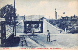 95 - CERNAY ERMONT - SAN50940 - Pont Du Chemin De Fer - Rue De Sannois - Ermont-Eaubonne