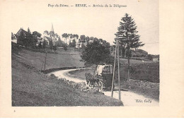 63 - BESSE - SAN53111 - Arrivée De La Diligence - Besse Et Saint Anastaise