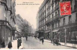 75019 - PARIS - SAN53269 - Rue De Belleville - Prise De L'Eglise - Arrondissement: 19