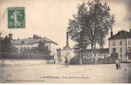 77 - MONTEREAU - SAN49407 - Place Gambetta Et Hospice - Montereau