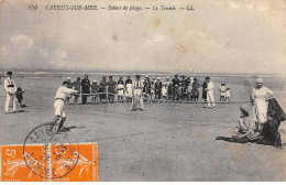 80 - CAYEUX SUR MER - SAN49456 - Scènes De Plage - Le Tennis - Cayeux Sur Mer