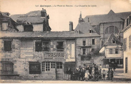 29 - QUIMPER - SAN55145 - La Place Au Beurre - La Chapelle Du Lycée - Quimper