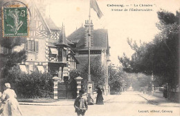 14 - CABOURG - SAN56808 - "La Chimère" - Avenue De L'Embarcadère - Cabourg