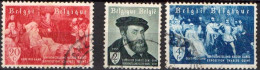 Belgique 1955 Expo Charles-quint COB964 à 966 (complet)- Oblitérés - Usados