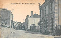 36 - MARTIZAY - SAN52700 - Rue De La Poste Et La Mairie - Sonstige & Ohne Zuordnung