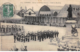 56 - LORIENT - SAN52939 - Revue Sur La Place D'Armes - Défilé Du Bataillon - Lorient