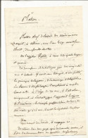 N°1962 ANCIENNE LETTRE A DECHIFFRER PAS DE DATE - Documents Historiques