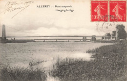 FRANCE - Allerey - Vue Sur Le Pont Suspendu - Hanging Bridge - Vue Générale - Carte Postale Ancienne - Beaune