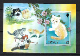 JERSEY Ca. 2002: B&F Neuf** "CHAT" - Domestic Cats
