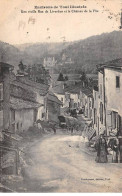 54 - TOUL - SAN50526 - Les Environs - Une Vieille Rue De Liverdun Et Le Château De La Flie - Toul