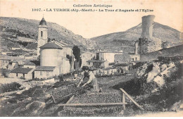 06 - LA TURBIE - SAN47153 - La Tour D'Auguste Et L'Eglise - La Turbie
