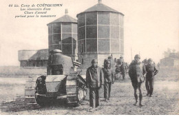 56 - CAMP DE COETQUIDAN - SAN49102 - Les Réservoirs D'eau - Chars D'Assaut Partant Pour La ManÅuvre - Guer Coetquidan