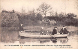 72 - SILLE LE GUILLAUME - SAN49279 - Et Les Environs - Une Promenade Sur L'Etang Aux Ruines Du Vieux Château - Sille Le Guillaume