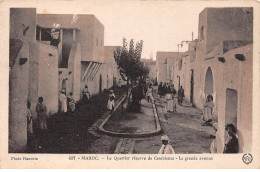 MAROC - SAN56303 - Casablanca - Le Quartier Réservé De Casablanca - La Grande Avenue - Casablanca