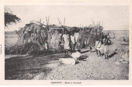 DJIBOUTI - SAN56456 - Hutte à Ambouli - Dschibuti